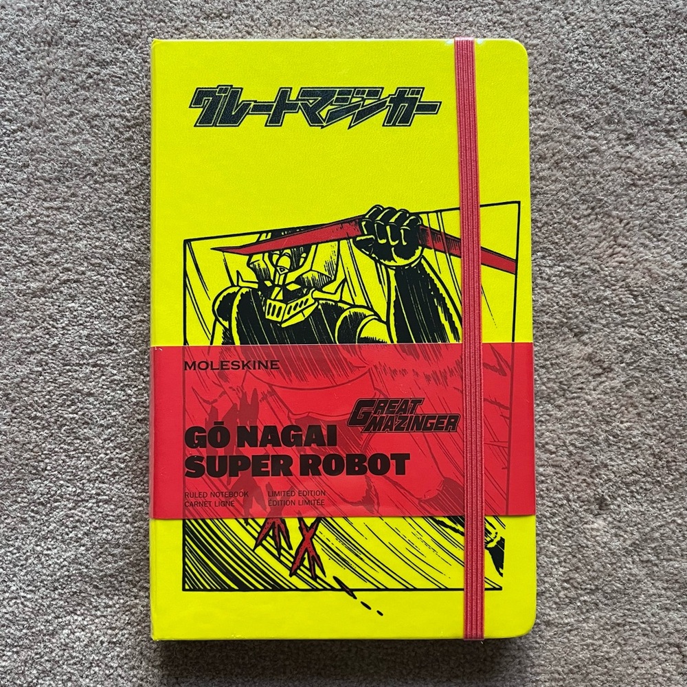 Moleskine Great Mazinger Limited Edition Notebook
